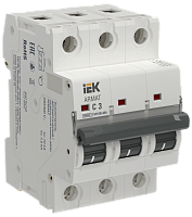 ARMAT Авт. выкл. без тепл. расц. M10N-MA 3P C 3А IEK | код AR-M10N-MA-3-C003 | IEK