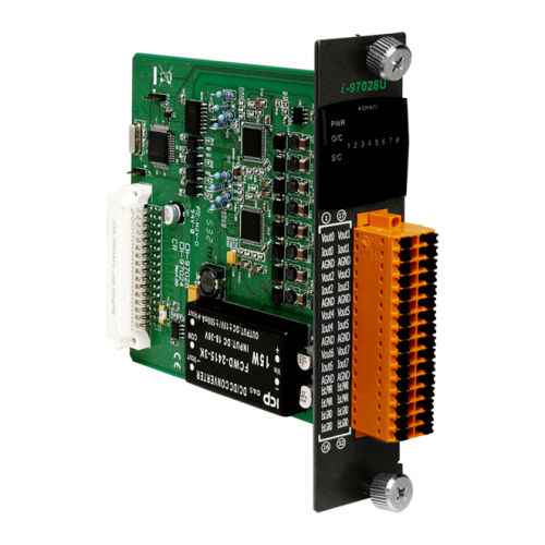 I-97028U CR 8-channel 16-bit Isolated Source Type Voltage or Current Output Module (RoHS) | код 00-06109257 | ICP DAS I-97028U CR 8-channel 16-bit Isolated Source Type Voltage or Current Output Module (RoHS) | код 00-06109257 | ICP DAS