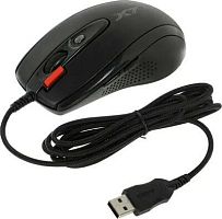 Мышь A4Tech XL-750BK черный лазерная (3600dpi) USB2.0 (6but) | код 94401 | A4TECH