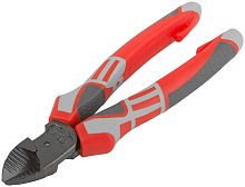 Бокорезы ''Эталон'', CrV сталь, ребра жесткости на губках, тефлоновое покрытие, 3К прорезиненные ручки 180 мм | код 50692 | FIT