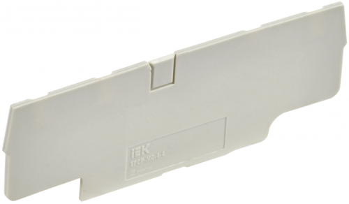 Заглушка для CP-MC 4 вывода 4мм2 серая IEK | код YCT22-00-4-K03-004-ZGL | IEK