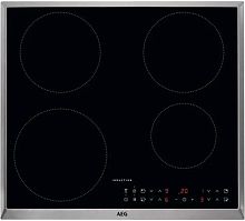 Индукционная варочная поверхность AEG IKB64301XB черный/нержавеющая сталь | код 2048759 | AEG