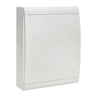 Щит распределительный ЩРН-П-24 "SlimBox" белая дверца IP41 PROxima | код sb-n-24w | EKF