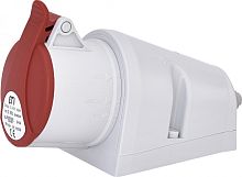 Розетка настенная EZ-1653 IP44 (16A, 400V, 3P+N+PE) | код 004482036 | ETI