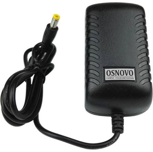 Блок питания(сетевой адаптер) DC24V, 1A(24Вт макс.). Диапазон входных напряжений AC100-240V. Штекер 2.1x5.5мм. | код 12185 | OSNOVO