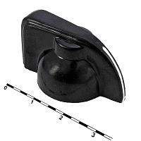 Ручка приборная RUICHI K7-1 клюв (6 мм универсальные), на вал с зубцами | код 79445 | Ruichi