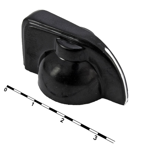 Ручка приборная RUICHI K7-1 клюв (6 мм универсальные), на вал с зубцами | код 79445 | Ruichi