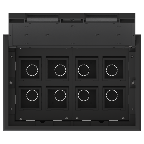 MultiDesk Люк на 16 модулей IP40 для фальшпола с монтажной коробкой, тип MDK10 | код MDK10116 | Systeme Electric фото 3 MultiDesk Люк на 16 модулей IP40 для фальшпола с монтажной коробкой, тип MDK10 | код MDK10116 | Systeme Electric фото 3