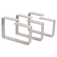 Cabeus MCR-90 Кольцо организационное для укладки кабеля 90х65 мм, металлическое | код 7775c | Cabeus