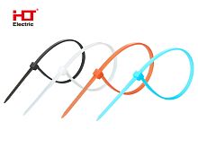 Хомуты 2,5х150 цветные набор (черный, белый, красный, синий, зеленый) HLT | код 084-01-175 | HLT