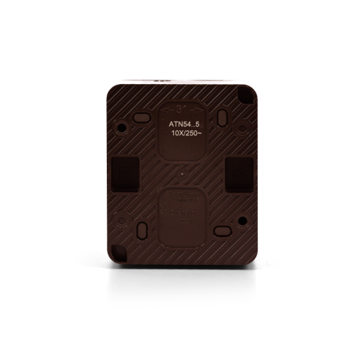 Выключатель 2-кл. ОП AtlasDesign PROFI IP54 10AX корич. SE ATN546051