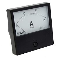 Амперметр RUICHI М42300 30А (Аналог), щитовой | код 67560 | Ruichi