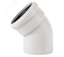 Отвод 45 град. 75 для бесшумной канализации | код 333120 | Ostendorf