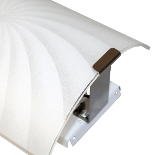 Светильник Ассоль 150х220 НББ 21-60 М21 матовый белыйкл.штамп металлик ИУ | код 1005205687 | Элетех фото 3