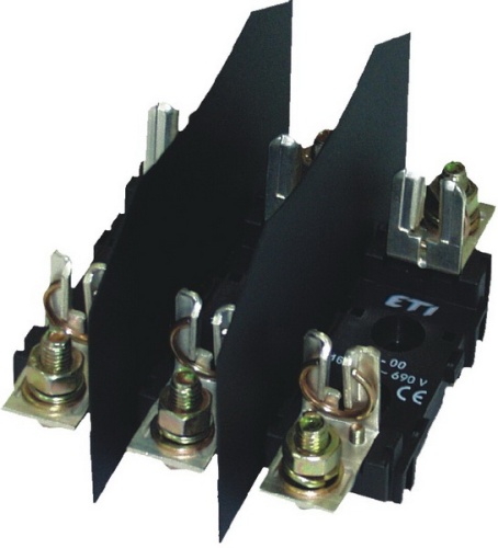 Держатель предохранителя 2PLNV - 3/3 A M12-M12 | код 001701140 | ETI