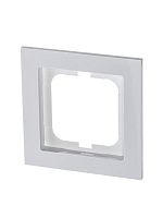 Рамка 1-постовая, серия axcent, цвет белый 1721-284 | код 2CKA001754A4331 | ABB