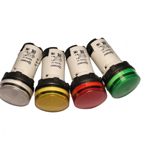 АД(AD)-22 синий 230В AC/DC IP65 Индикатор светодиодный | код 22AC/DC230V6.BR | Briswik