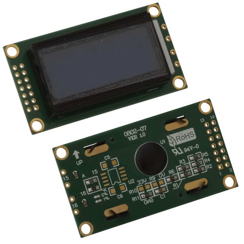 ЖК индикатор символьный RUICHI RH0802A-TNI, язык Русский - Английский | код 113050 | Ruichi ЖК индикатор символьный RUICHI RH0802A-TNI, язык Русский - Английский | код 113050 | Ruichi