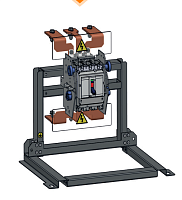 Блок замены автоматического выключателя БЗАВ-ВА57-35-OptiMat-E100L025-УХЛ3 | код 311147 | КЭАЗ
