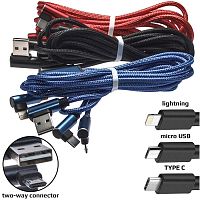 Шнур для мобильных устройств RUICHI UMIT-0007, 1.5 м | код 107721 | Ruichi