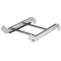 Угол вертикальный шарнирный 100х500 в комплекте с крепежными элементами и соединительными пластинами, необходимыми для монтажа, лонж | код LIE1005K | DKC