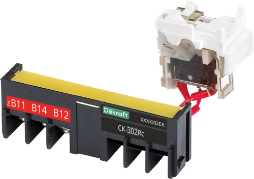 Контакт дополнительный и сигнальный правый ДК-СК-302Rc DEKraft 28734DEK