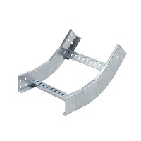 Угол вертикальный внутренний 45 градусов, 100х300 R600, лонжерон 1,5 мм, цинк-ламельный, в комплекте с крепежными элементами и соеди | код LIH0163KZL | DKC