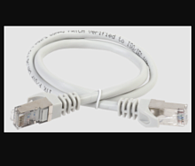 Патч-корд ITK категория 6 FTP 2 метр LSZH серый | код PC01-C6FL-2M | ITK