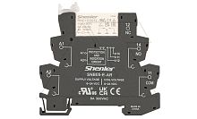 Реле с колодкой тонкое, 1CO, 12VDC, вх 6-24VAC/VDC, винт | код RNC1CO012+SNB05-E-AR | Shenler