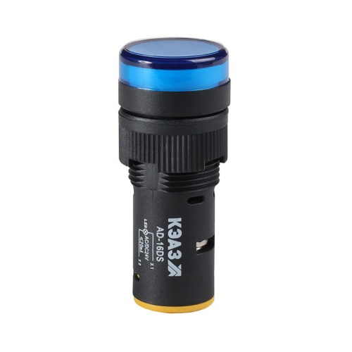Лампа AD16DS(LED) матрица D16мм синий 230В AC-КЭАЗ | код 357824 | КЭАЗ