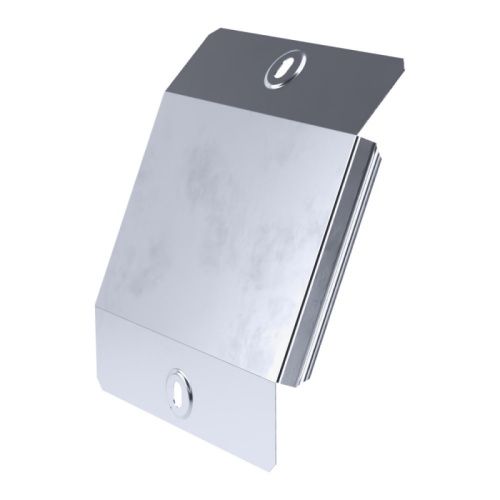 Крышка угла вертикального внешнего 45 градусов Стандарт INOX (AISI 316) 150 Промрукав | код PR16.2951 | ПРОМРУКАВ