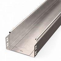 Лоток неперфорированный Стандарт INOX (AISI 409) 150х80х3000 (0,7 мм) (6 м/уп) Промрукав | код PR16.2393 | ПРОМРУКАВ