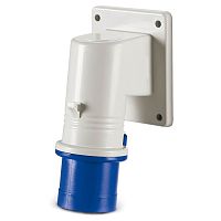 Вилка панельная с наклоном IP44 32А 2P+E 250В | код DIS2423293 | DKC