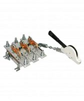 Разъединитель РЕ19-41-31140-00 УХЛ3, 1000А, 3-х полюсный на одно направление, передняя смещенная рукоятка, IP00 (ЭТ) | код ET921425 | Электротехник