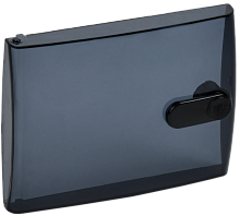 UNION Compact Дверца для ЩРН(В)-П-4 IP41 черн. прозр. IEK | код UIC-KP12D-DV-04-K02 | IEK