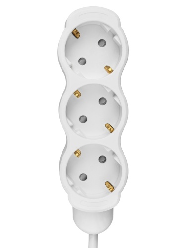 Удлинитель бытовой Люкс 3 гнезда, 3 м, с/з, с з/ш, ПВС 3х0,75 мм2, 10 А, 250 В, 2400 Вт TDM | код SQ1303-4017 | TDM Удлинитель бытовой Люкс 3 гнезда, 3 м, с/з, с з/ш, ПВС 3х0,75 мм2, 10 А, 250 В, 2400 Вт TDM | код SQ1303-4017 | TDM