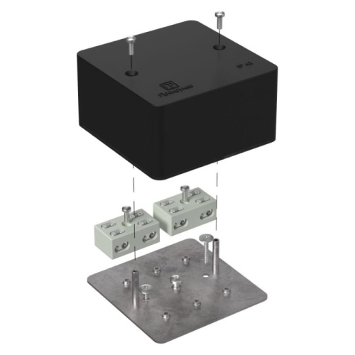 Коробка огнестойкая разветвительная для кабель-канала 40-0460-FR6.0-4-4-Р Е15-Е60 RAL9005 85х85х45 (44 шт/кор) Промрукав | код 40-0460-9005-FR6.0-4-4-Р | ПРОМРУКАВ Коробка огнестойкая разветвительная для кабель-канала 40-0460-FR6.0-4-4-Р Е15-Е60 RAL9005 85х85х45 (44 шт/кор) Промрукав | код 40-0460-9005-FR6.0-4-4-Р | ПРОМРУКАВ