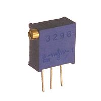 Подстроечный резистор RUICHI 3296X 1K, 15 оборотов | код 63812 | Ruichi