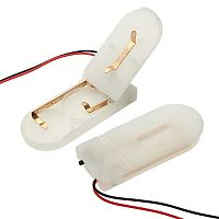 Батарейный отсек RUICHI BH CR2032 IP44 белый, закрытый | код 101344 | Ruichi