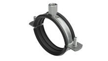 Хомут для средних нагрузок с изоляцией с гайкой М8 для труб d 2 | код BHM21200 | DKC