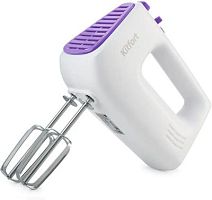 Миксер ручной Kitfort КТ-3067-1 400Вт белый/фиолетовый | код 1613646 | KITFORT