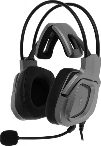 Наушники с микрофоном A4Tech Bloody G575 серый 2м мониторные USB оголовье (G575 USB/ GREY) | код 1595329 | A4TECH