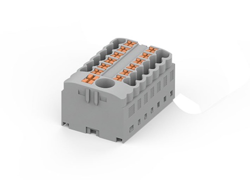 TPA 6/2.5-13-OG Клемма 13-выводов, оранжевая, шт | код TPA6/2.5-13-OG | SUPU