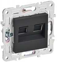 SKANDY Роз. комп. 2-ая RJ45 кат.6 SK-K04G граф. IEK | код SK-K20-2-K53 | IEK