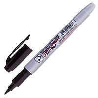 Маркер перманентный (нестираемый) CROWN Multi Marker Super Slim, ЧЕРНЫЙ, тонкий, 1 мм, P-505F | код 151548| Crown