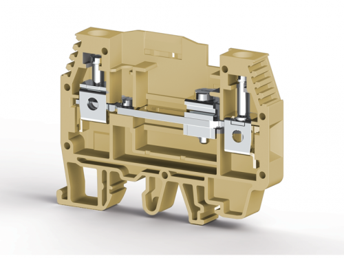 375 700, Клеммник измерительный без тест. разъемов, 6мм.кв., (бежевый), WGL | код 0.0.0.3.75700 | KLEMSAN 375 700, Клеммник измерительный без тест. разъемов, 6мм.кв., (бежевый), WGL | код 0.0.0.3.75700 | KLEMSAN
