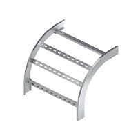 Угол лестничный вертикальный внешний 90 градусов 200х1000, R600, горячеоцинкованный | код ULOD620HDZ | DKC