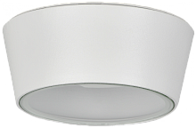 Светильник уличный 5104 потолочный GX53 IP65 белый IEK | код LT-UPU0-5104-GX53-1-K01 | IEK