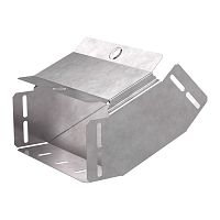 Угол вертикальный внутренний 45 градусов с крышкой Стандарт 200х100 Промрукав | код PR16.0449 | ПРОМРУКАВ