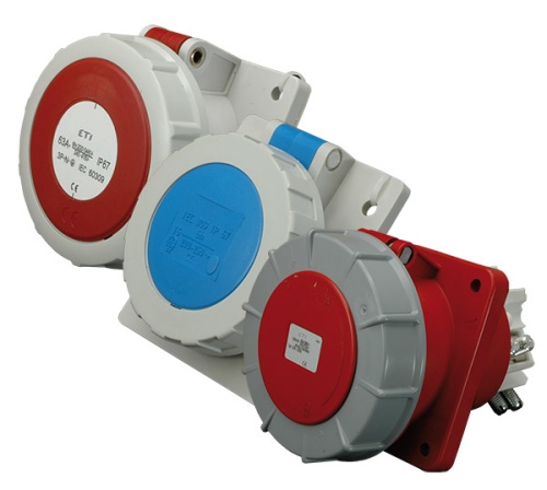 Розетка встраиваемая EEH-3232 IP67 (32A, 230V, 2P+PE) | код 004482085 | ETI